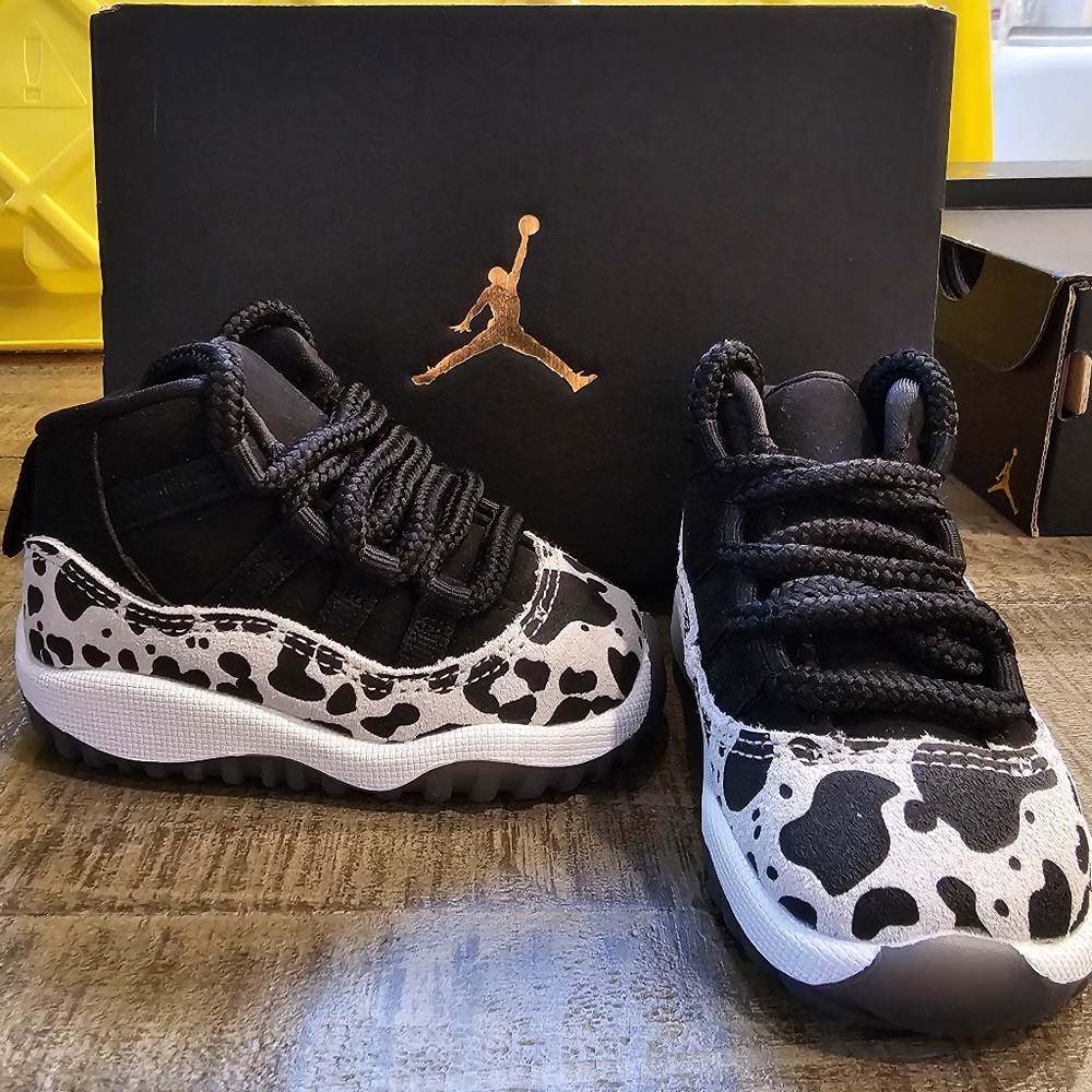 NWT Jordan 11 Retro Animal Instinct Size 4C